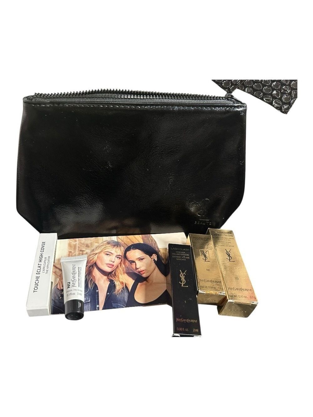 Yves St Laurent (YSL) Makeup Bag , Lip Products & Highlighter